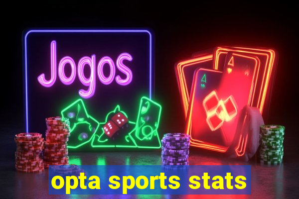 opta sports stats